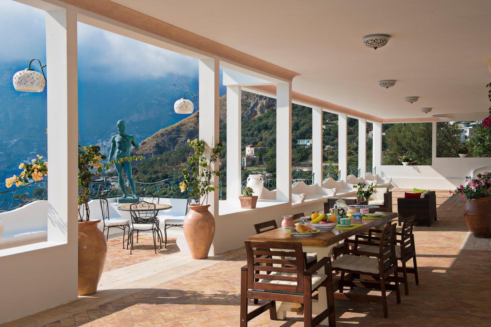 Villa Santa Chiara Positano Suites Esterno foto