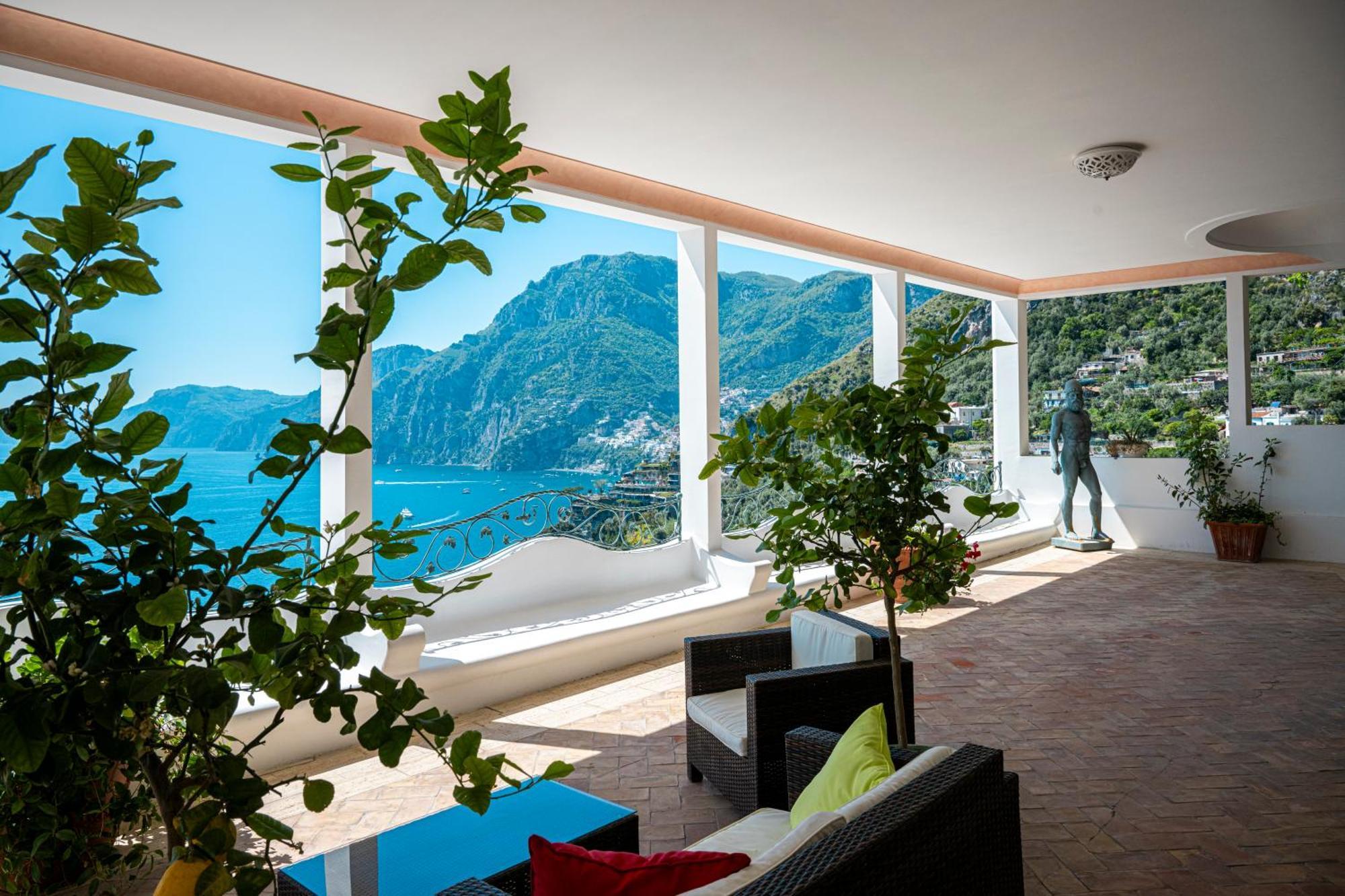 Villa Santa Chiara Positano Suites Esterno foto
